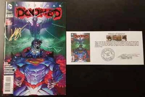 Superman Doomed (2014) #2 SIGNED Ken Lashley with Notarized Witness of Signature - Picture 1 of 7