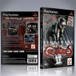 PS1 Case - NO GAME - Nightmare Creatures II - Picture 1 of 2