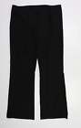 George Womens Black Polyester Trousers Size 16 L30 in Regular