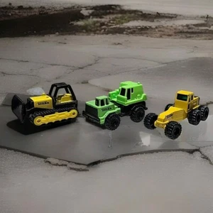 Vintage 1980s Mini Tonka Bulldozer Tractor Lot Of 4 Tonka Construction CV - Picture 1 of 16