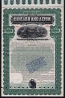 1899 The Chicago and Alton Railroad Company - $1000 Gold Bond
