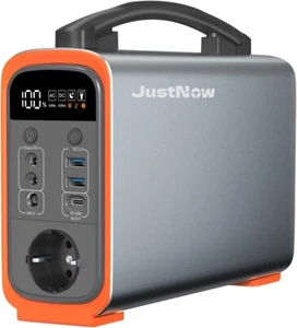 JustNow Powerstation JNG200 240Wh Solar Generator Powerbank LiFePO4 Camping Akku - Bild 1 von 9