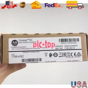 Sealed AB 1769-HSC Ser /B CompactLogix High-Speed Counter Module US Free Tax - Picture 1 of 4
