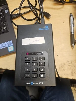iStorage diskAshur DT3TB -Secure encrypted desktop hard drive-SPARES/REPAIR.(1) - Image 1 of 4