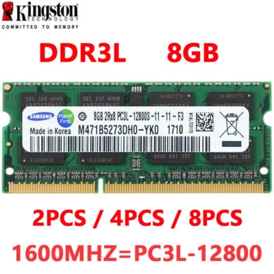 Samsung DDR3L 16GB 32GB 64GB 1600MHZ PC3L-12800 204pin SO-DIMM  Memory RAM - Bild 1 von 4