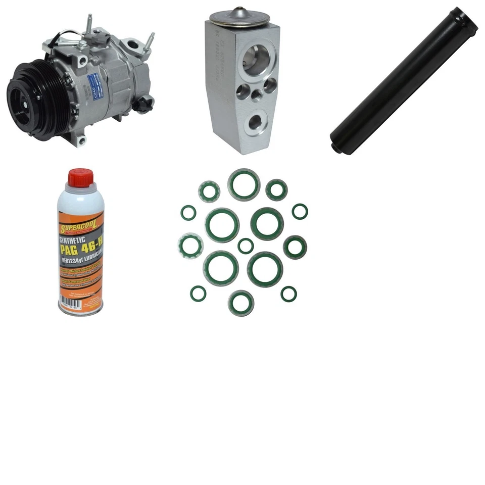 Kit de compresor de aire acondicionado para Chrysler 300 2014-2021 UAC 2015 2016 2017 2018 2019 2020 Foto 1 de 1