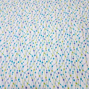 Enchanted Seas BTY Patrick Lose Northcott Tentacles Purple Blue Lime on White - Picture 1 of 3