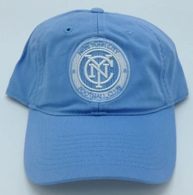 MLS Нью-Йорк FC взрослых сутулиться дизайн под поля регулируемый крой кепка шляпа новый! - Изображение 1 из 4