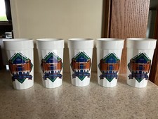(5) 1994 Texas Rangers Ballpark In Arlington Opening Day Plastic Game Cups