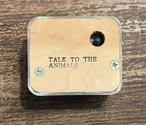 Vintage Narco "Talk To The Amnimals" Wind Up Movement W/Key - Picture 1 of 2