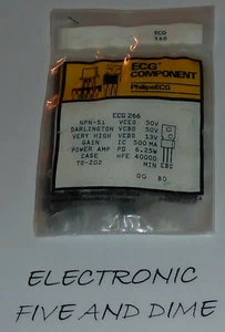 ECG266	T-NPN DARL 50V HFE 40000 1 - Picture 1 of 1