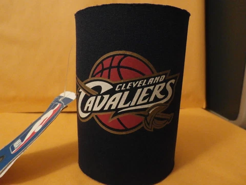 NBA Cleveland Cavaliers Can Holder BOTTLE Cooler LICENSED Koozie Cover