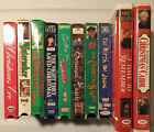 10 VHS lot Christmas family drama Eve Gift Time to Remember American Carol Birth