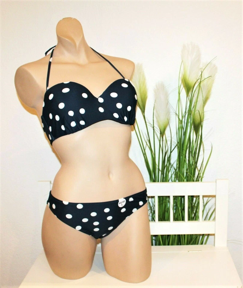 Neu INFINITY Woman Damen Bikini Badeanzug Schwimmanzug dunkelblau Gr L 44/46 80C - Bild 1 von 1