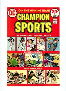 Champion Sports #1 (1973) DC Raleigh Bicycle Ad - Picture 1 of 2