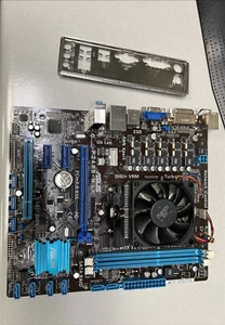 ASUS F2A55-M LK PLUS Motherboard FM2/A55  With I/O + A4 5300 @ 3.4 GHz+ Heatsink - Picture 1 of 1