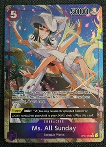 Ms. All Sunday (Alternate Art) OP04-064 Kingdoms of Intrigue Foil - Bild 1 von 2