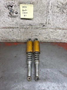 1971 Honda Cb100 Cb 100 Shocks - Picture 1 of 4