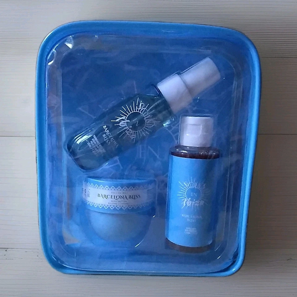Solo En Ibiza Barcelona Bliss 3-Piece Gift Set Bubble Bath Body Butter & Mist