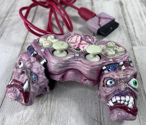 Gemini Freak Controller Fleshy Zombie Sony PlayStation 2 PS2 Tested Working - Picture 1 of 12