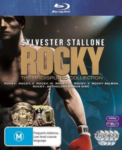 Rocky - The Undisputed Collection Boxset (Blu-Ray) Brand New & Sealed - Region B - Picture 1 of 2