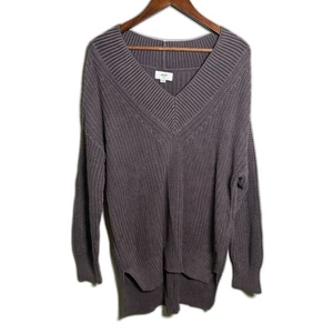 Aerie Sweater Tunic Size XSmall Gray Purple NWT - Picture 1 of 15