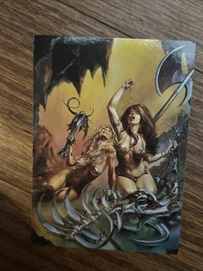 Comic Images The Art Of Heavy Metal Julie Bell #07 1995 Sexy Risqué Femdom Nude - Foto 1 di 2