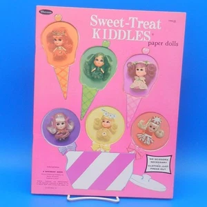 Libro de colección Liddle Kiddles MUÑECAS DE PAPEL DULCE Whitman Mattel 1969 *SIN USAR* - Imagen 1 de 12