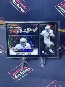 2025 Leaf Optichrome Jeremiyah Love 1/1 Notre Dame Fighting Irish - Bild 1 von 8