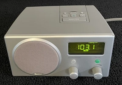 Boston Acoustics Recepter AM/FM Radio Alarm Clock  - Image 1 of 4