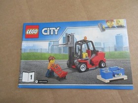 LEGO City forklift 60169- manual #1