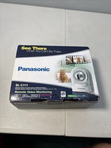 Panasonic BL-C131 Pan-tilt Wireless Network Security CCTV Camera. New. Unused. - Picture 1 of 8