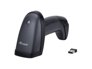 Equip Drahtloser 2d-barcodescanner, Mit Ständer, Portable Barcodelesegerät, 1D - Photo 1/6