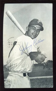 1965 J.D. McCarthy Baseball Postkarte Johnny Callison Philadelphia Phillies Sehr guter Zustand - Bild 1 von 2
