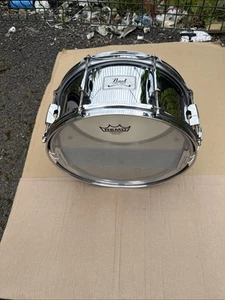 Free P&P. A 14x5” Pearl Steel Shell Snare Drum. Chrome Finish. 14” 42 Strand - Picture 1 of 17