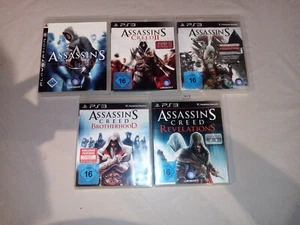 Assassins Creed Spielepaket 5 Stück PS3 - Bild 1 von 3