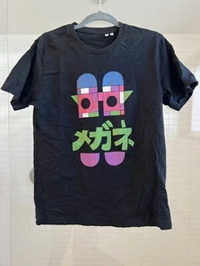 Uniqlo UT Nippon Omiyage Collab Black Graphic T-Shirt Men's Size Medium - Picture 1 of 4
