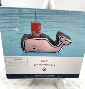 Vineyard Vines, Porte-boisson gonflable marque Target 17,5"X 9" X 7,5", boîte ouverte - Photo 1/3
