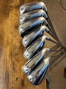 TaylorMade RBLADEZ Eisensatz 4 5 6 7 8 9 Rocketfuel R Flex Stahl 85G - Bild 1 von 14