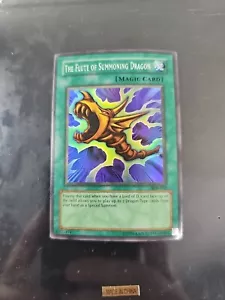 The Flute of Summoning Dragon SDK-042 Holo Super Rare Unlimited Yugioh - Picture 1 of 6