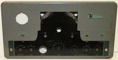 PLACA FRONTAL/PANEL FRONTAL E. F. JOHNSON VIKING VALIANT - #1 - Pesa 4 1/2 libras Foto 1 de 2