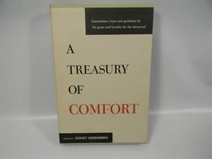 1954 A Treasury of Comfort , Sidney Greenberg HC w/ Slip Cover- 3C2- #10 - Bild 1 von 12