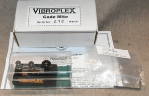 Vibroplex Code Mite Morse Code Key - Zdjęcie 1 z 2