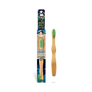 Cepillo de dientes de bambú WooBamboo Kids - Embalaje cero residuos - Imagen 1 de 1