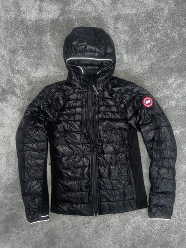 Canada Goose Hybridge Lite Tech Felpa con Cappuccio Nera Taglia Large NUOVA