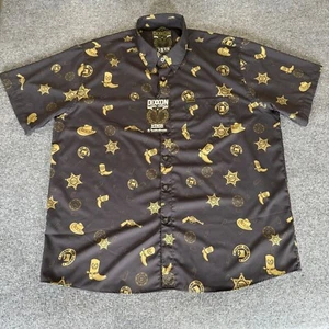 Camisa Vaquera de Franela Dixxon Manga Corta Abotonada Rockford Fosgate Para Hombres 3XL - Imagen 1 de 8