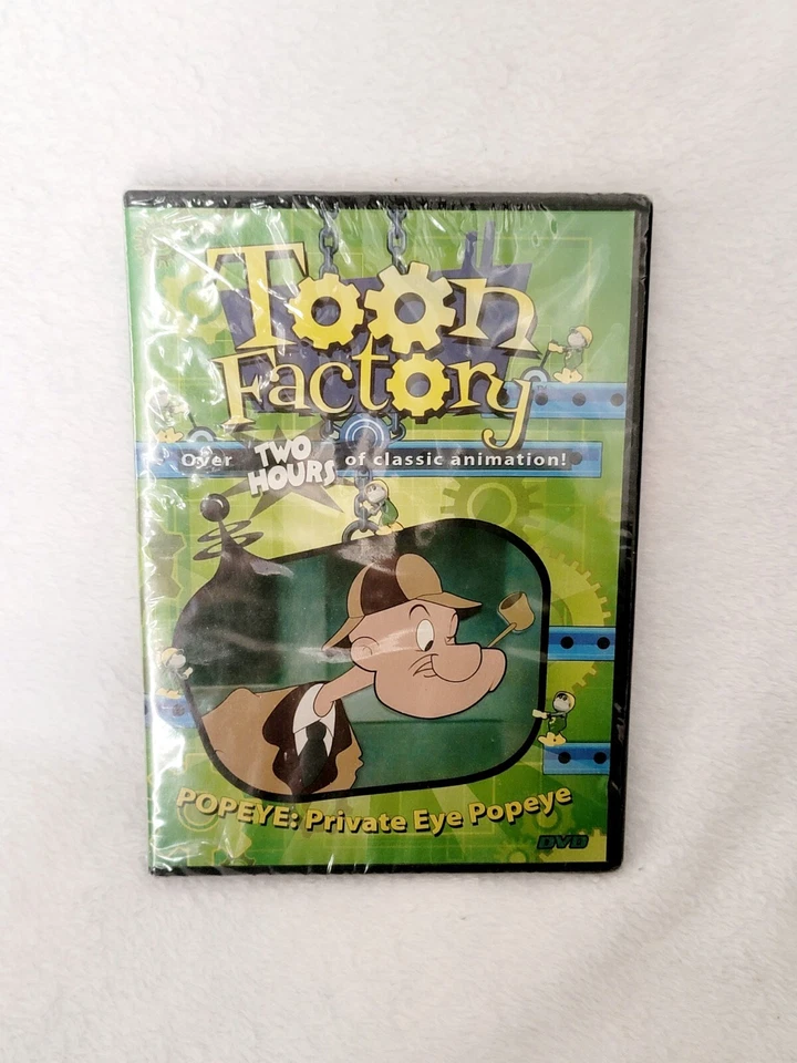 Toon Factory: Popeye Private Eye Classic Animation Cartoon Sailor Man BRAND NEW Foto 1 de 2