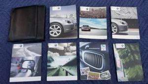 2006 BMW E60 525i 530i 550i 525xi 530xi Owners Manual Leather Booklet Case - Picture 1 of 18