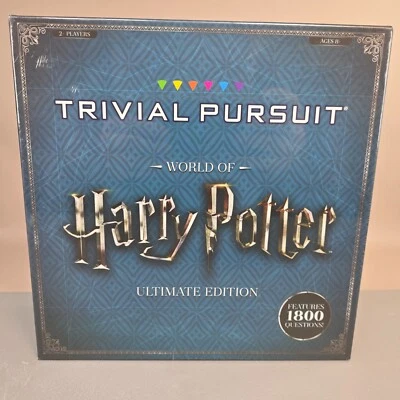 Jogo de tabuleiro Trivial Pursuit Harry Potter edição final lacrado 1800 perguntas - Imagem 1 de 4