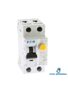 Eaton Frbm6-c20/1n/03 interruttore magnetotermico differenziale 1P+N c20 6ka 0,3 - Foto 1 di 1